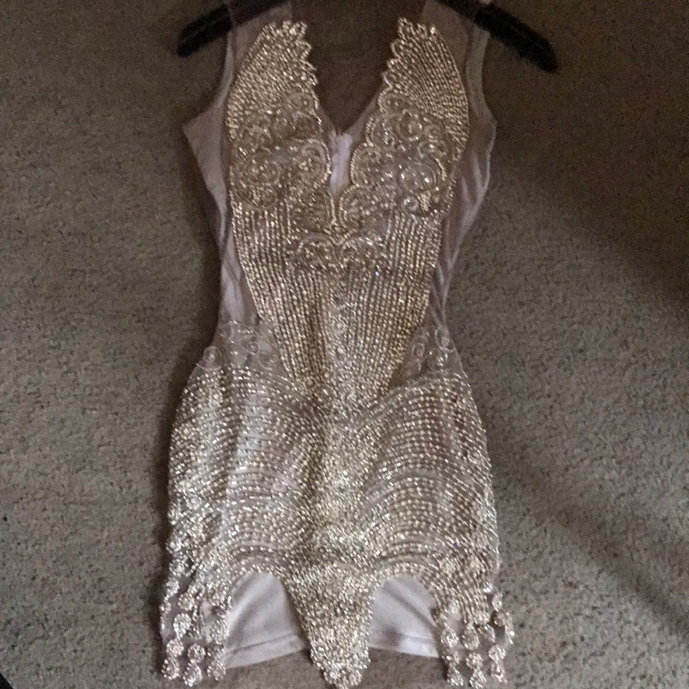 Gorgeous, Intricately Beaded Dress